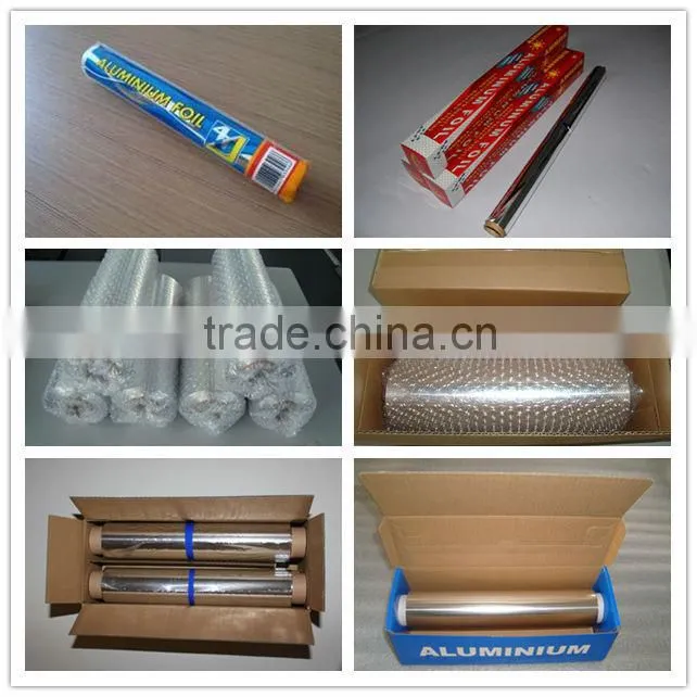 kitchen use non stick aluminium foil rolls for food wrapping