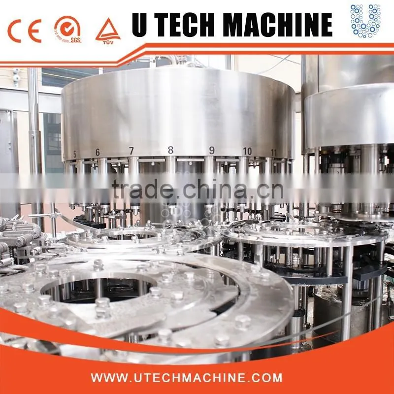 Two year global warranty high speed automatic water bottle filling machine for mini bottle,soda bottle,beer bottle