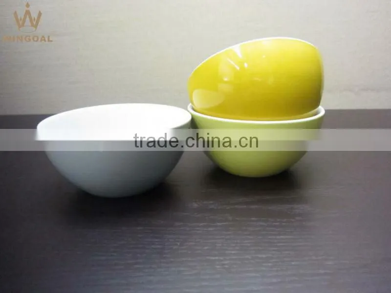 ceramic colorful salad bowl