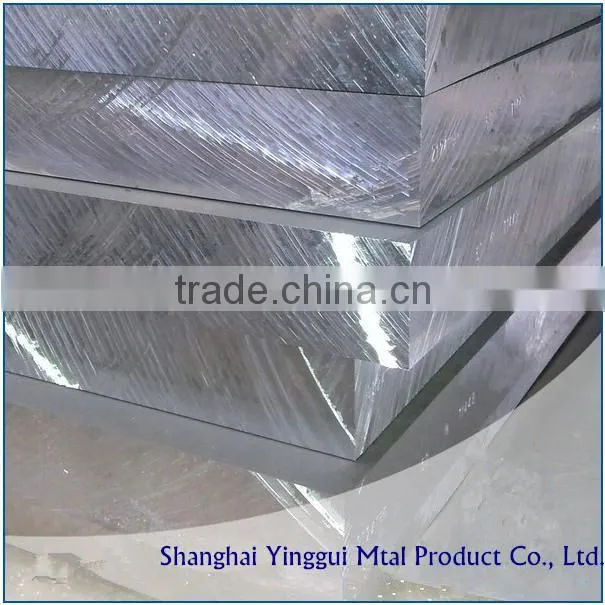 6063 T5/ T6 aluminum alloy sheet / plate in stock