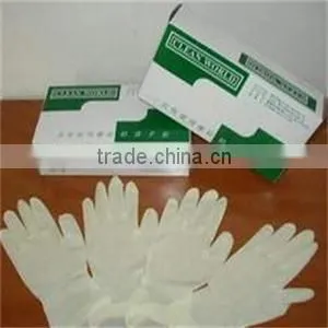 cheap latex medical powdered gloves for examination