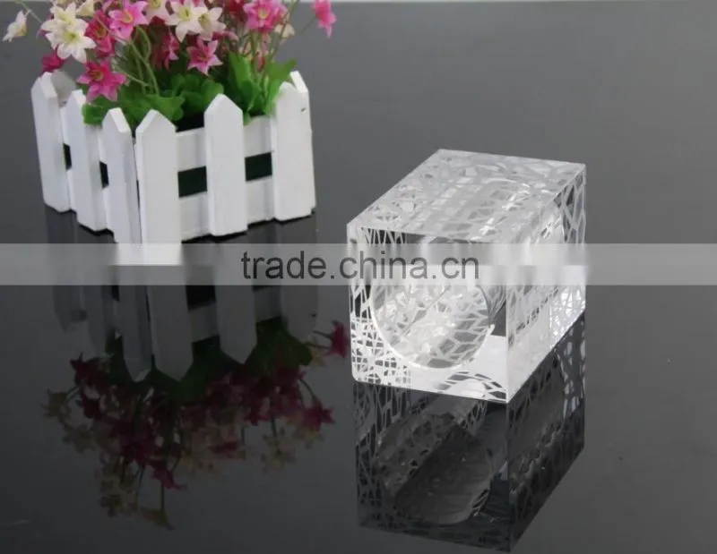 Crystal Pen Holder Office Table Decoration Item