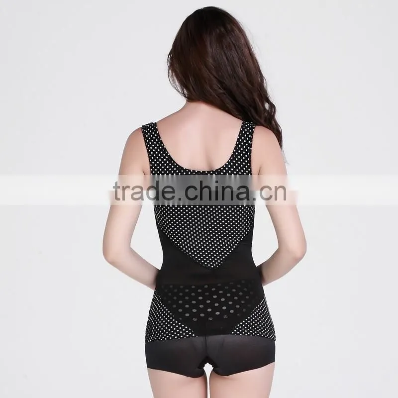 Womens Body Shaper shaping camisole Abdomen Tummy Chest Control Corset Shapewear