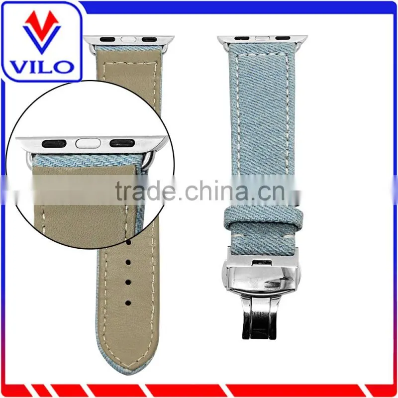 2016 Hot Selling Fashion canvas Strap Band For Apple Watch 38mm 42mm
