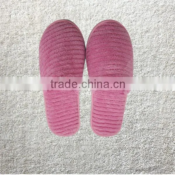 customized coral fleece women winter warm indoor slippers,bedroom slippers
