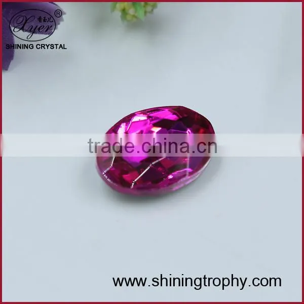 Golden crystal accessory diamond for decoration
