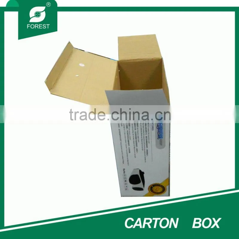 FANCY PRINTED CUSTOM PACKAGING WHITE CARTON BOX