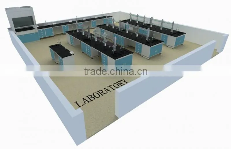 ISO9001/14001 CE LabTable Acid Resistant with Power Supply