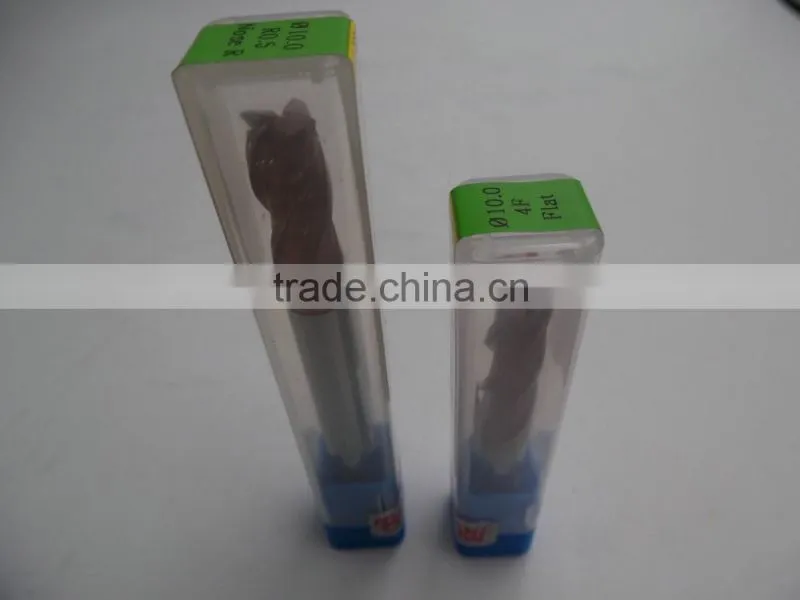 mega 10mm cutting dia 4 flutes Korea HRC65 with coating solid carbide end mill