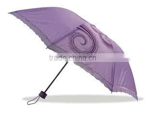 colorful promotion funky high end umbrella 3 fold umbrella