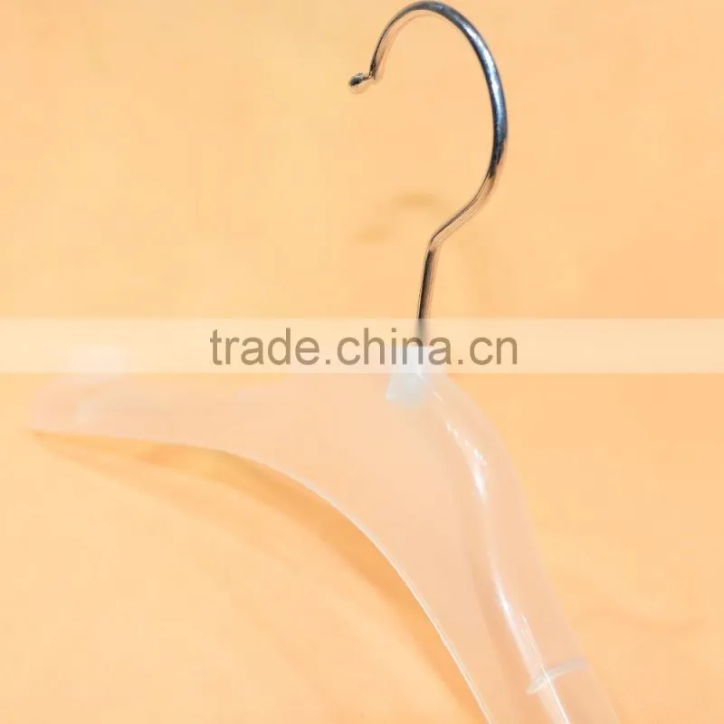 Factory price plastic display hanger for man with anti slip