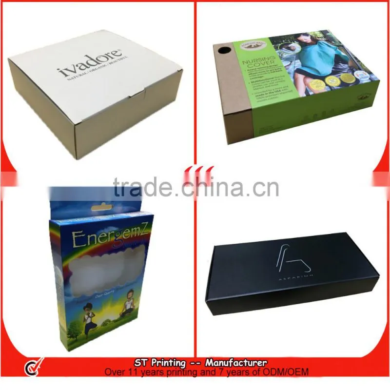 fancy kraft waterproof recycled cardboard boxes