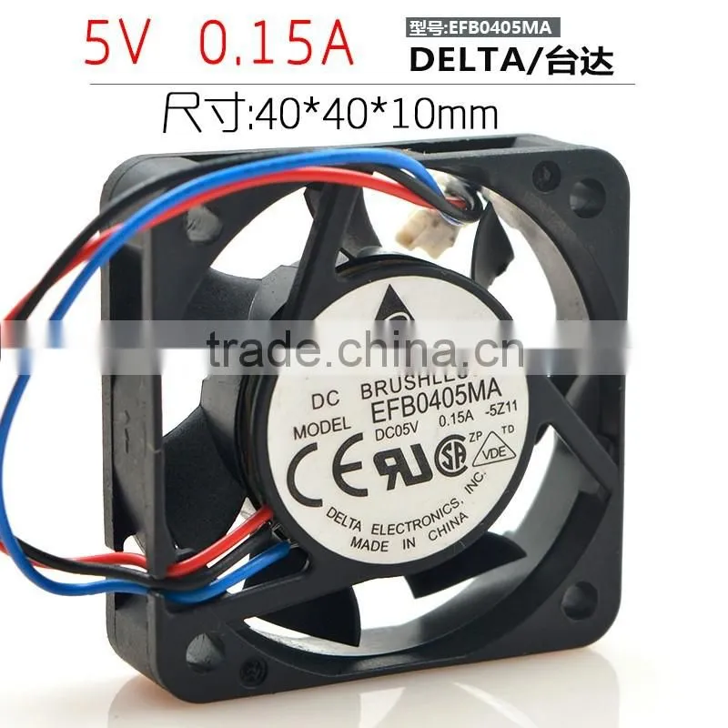 Rotary fan EFB0405MA 4010 5V 0.15A with 60 days warranty