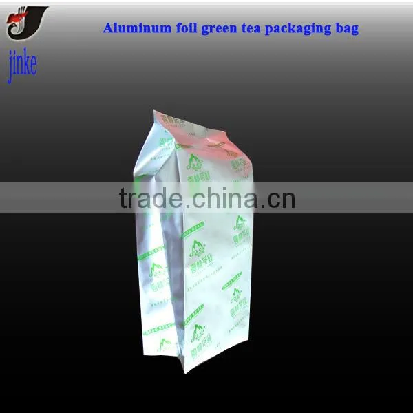 Aluminum foil green tea packaging bag