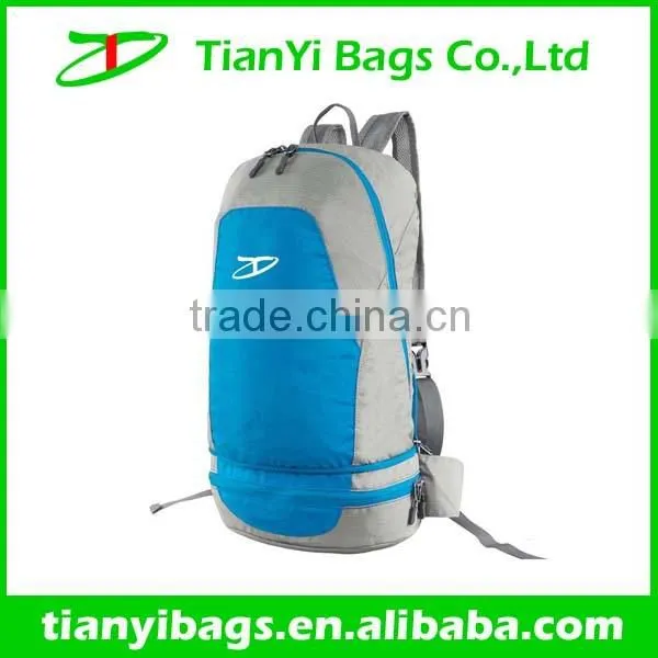 Travelling waterproof nylon foldable waist bag