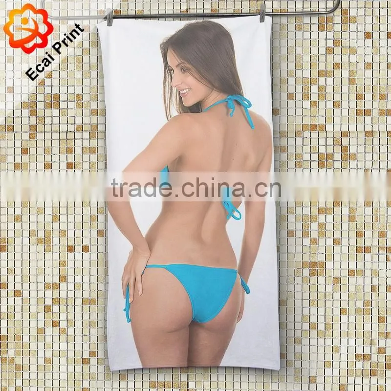 2016 best heat transfer sublimated beach towel with photos