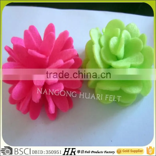 laser cut felt flowers die cut flower