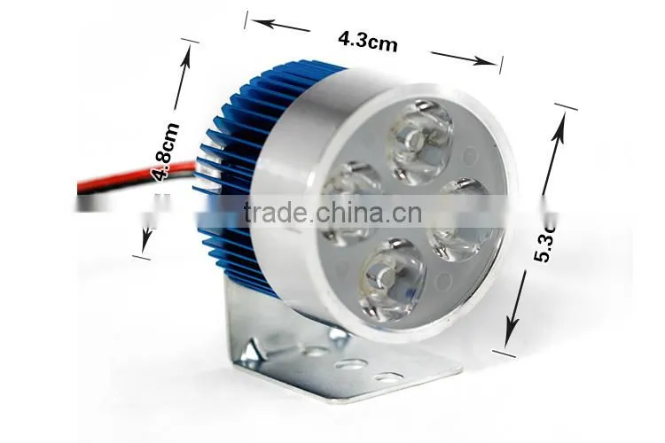 12V 9W Motorcycle Headlight High Power LED Lights For Motor With Lens