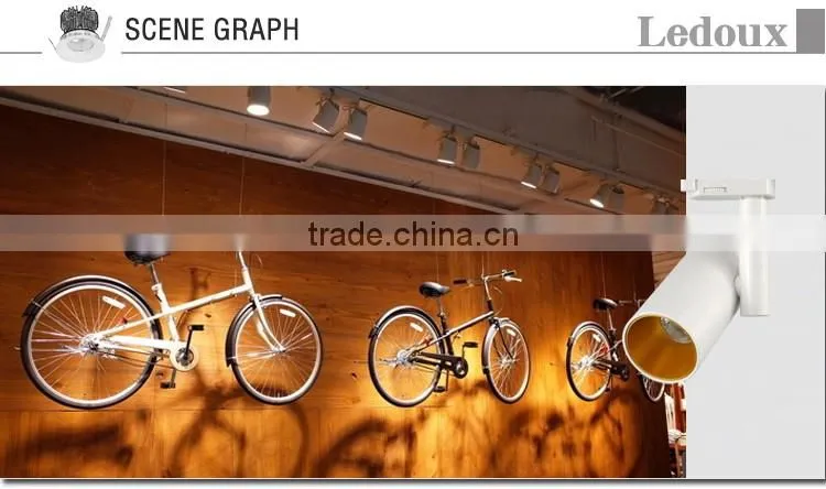 6w fashion modern dimmable led track rail lights