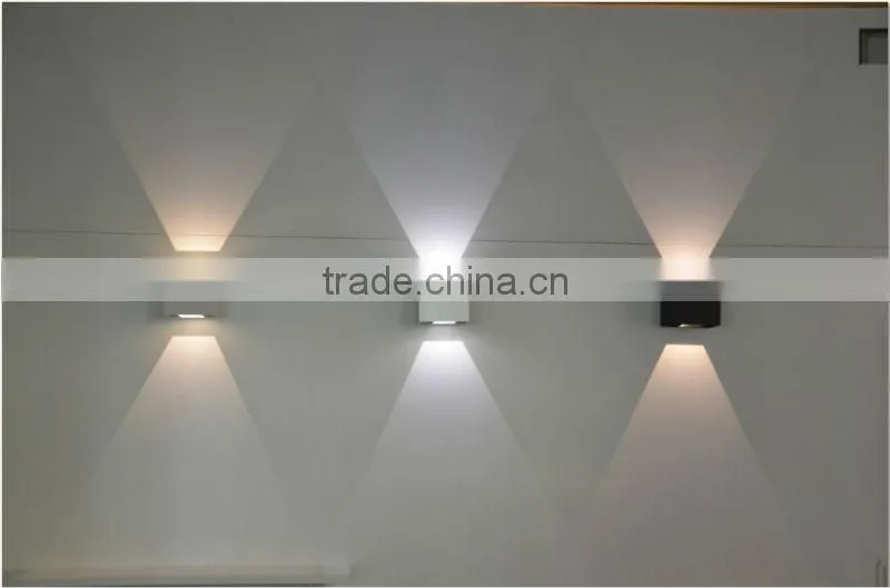 Popular 4W Up and Down LED Wall Fixture