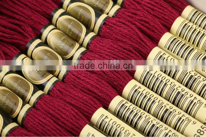 100% cotton DMC standard embroidery Floss