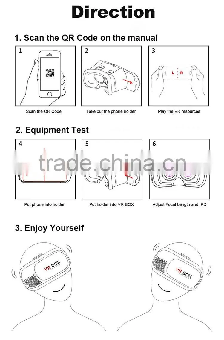 2016 New Product Google Cardboard Glasses +Gamepad Controller