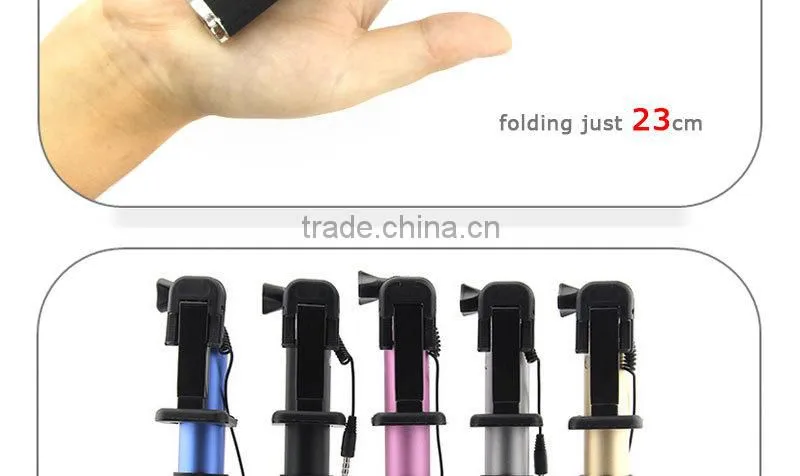 Extendable Pole Telescoping Handheld Monopod with Tripod Mount Adapter