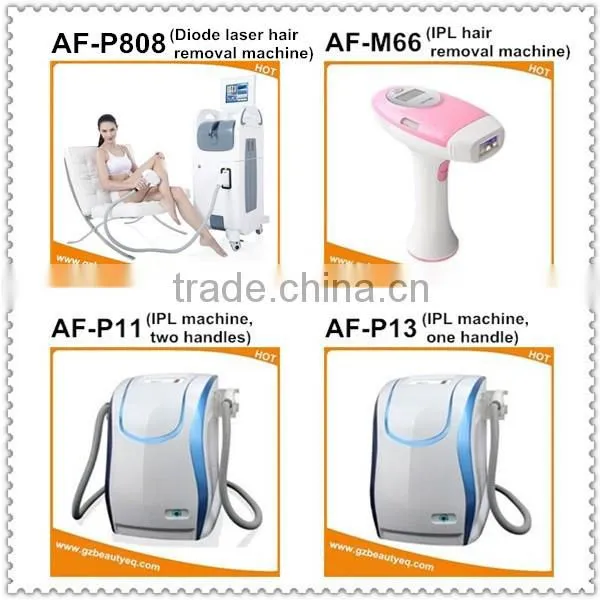 Professional shr ipl hair removal machine
