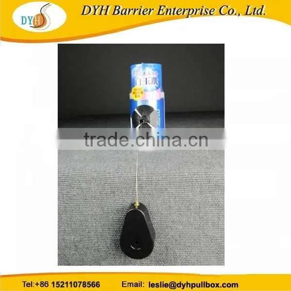 China retractable anti theft pull box with locking system,retractable pull box with stop function