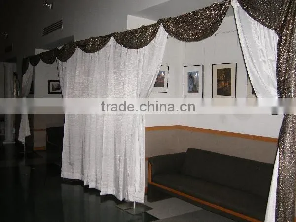 custom drapes and curtains drapes for wedding decoration
