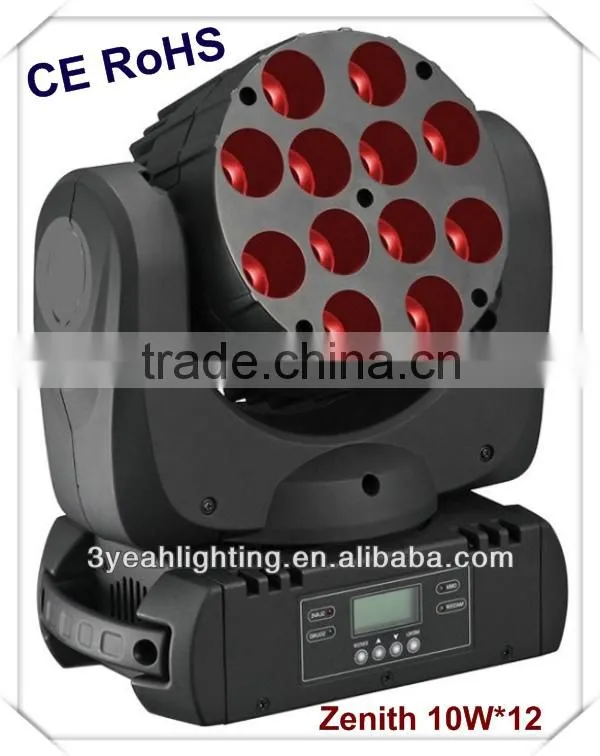 effect lighting chinese 12*10w 4in1 led par light moving head led wall washer