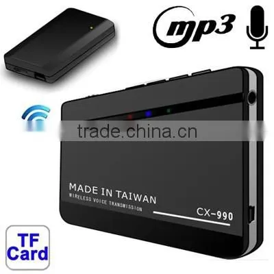 MP3 Player & Recording Function Support TF Card Wireless Voice Transmission