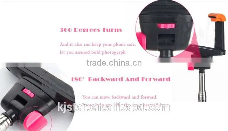 KJstar monopod selfie stick Z07-5