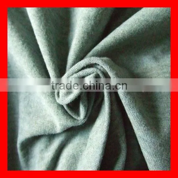 Knitted Cotton Melange Yarn Fabric
