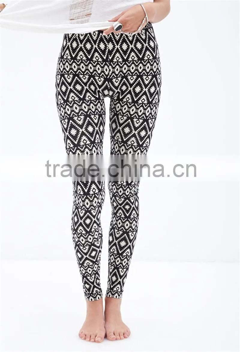 Simple Design Lastest Fashion Leggings for Women Slim Elastic Leggings Tight Cotton Pencil Pants