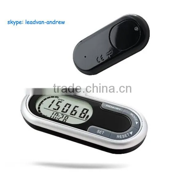 2014 New Pedometer Hot Selling Multi Function Pedometers with Belt Clip