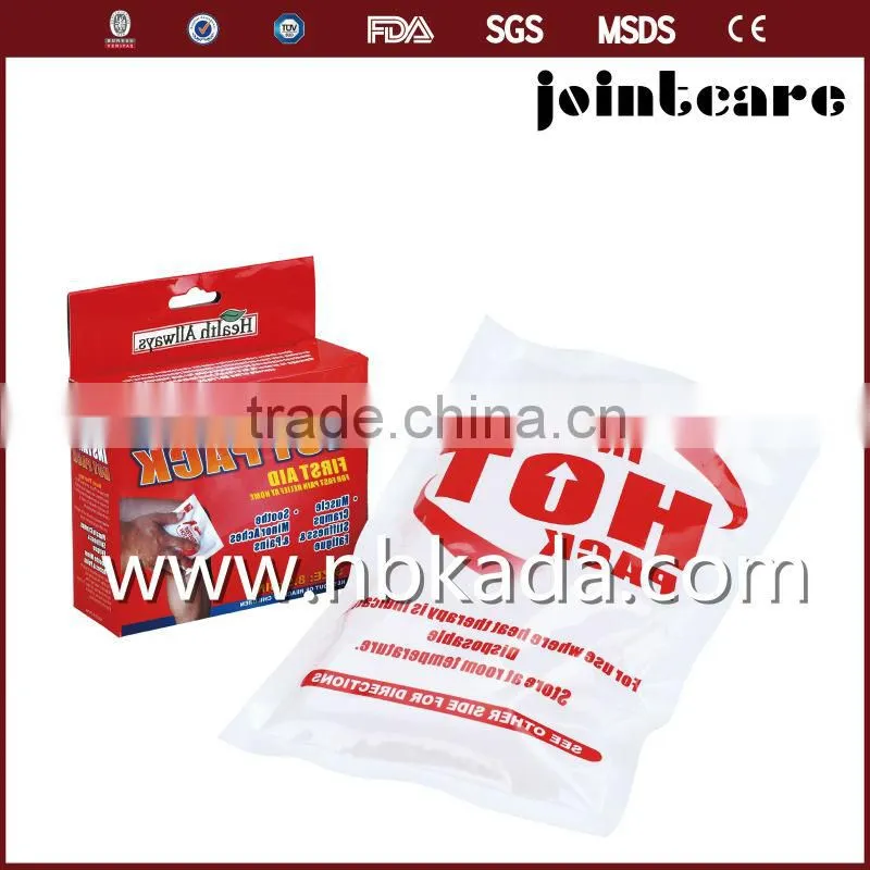 Instant hot pack for first aid warm pad pocket hand warmer