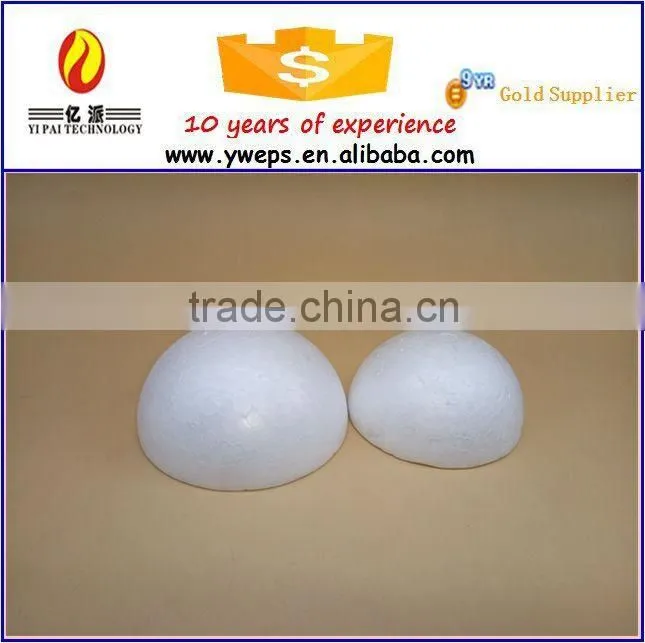 2016 Hot Selling Custom Cheap Christmas Polyfoam Half Round Balls Decoration For Stage