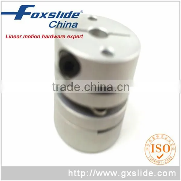 High speed flexible diaphragm coupling for step motor