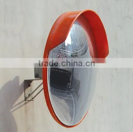 Orange School Traffic Convex Mirror