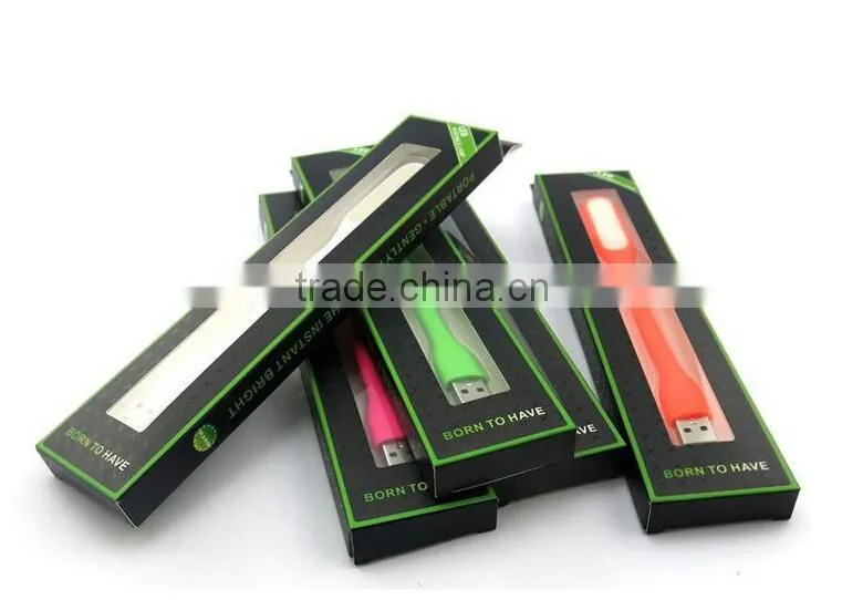 Wholesale Colorful Flexible Mini Portable USB Led Book Lamp