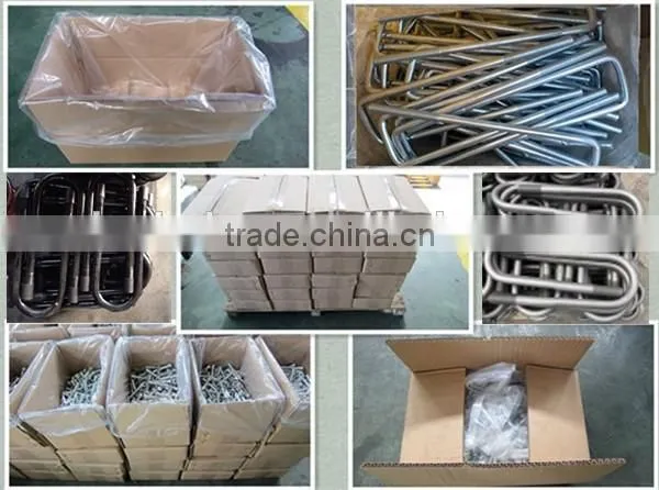 Big size U bolts hook bolts