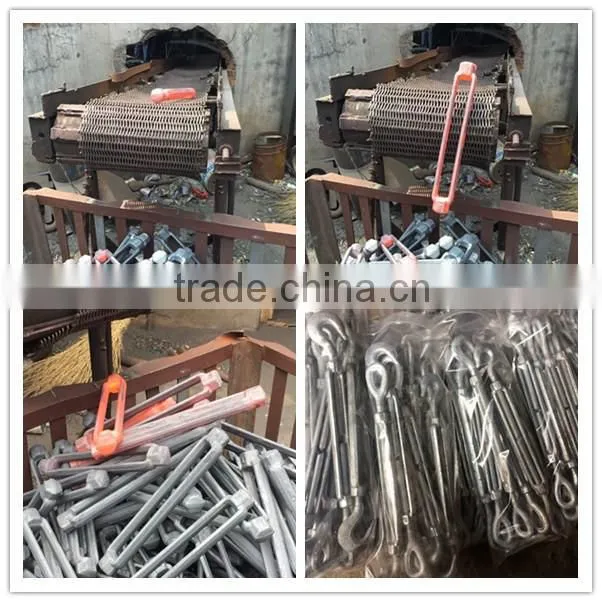 Factory supply drop forged m24 galvanized turnbuckle