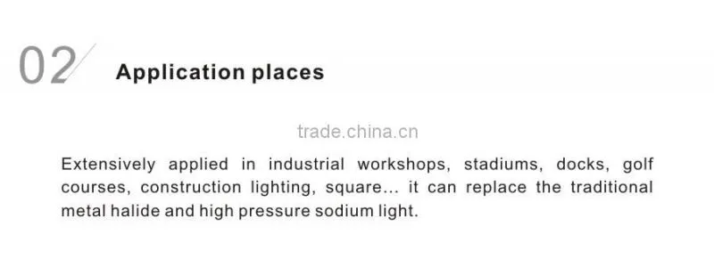 HOT sale high quality 500W high power heat sink die cast aluminum led flood light parts housing
