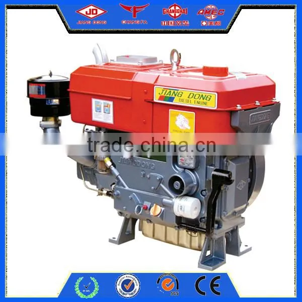 R175 Mini Chinese Horizontal Diesel Engine 6hp water cooling engine