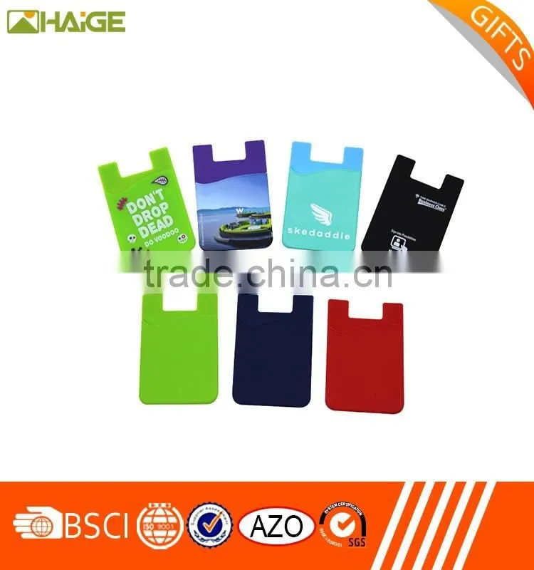 Professional custom print mobile card holder