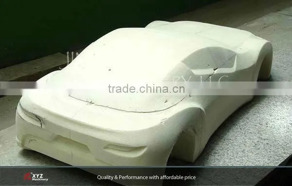 China high clearance 3d mould Polyfoam router machine, foam cutting CNC Router machine XYZ-CAM-P6-1325