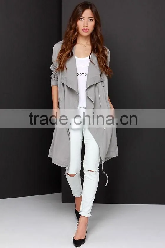 New arrival women garments, european style jacket for women, women garment factory in china