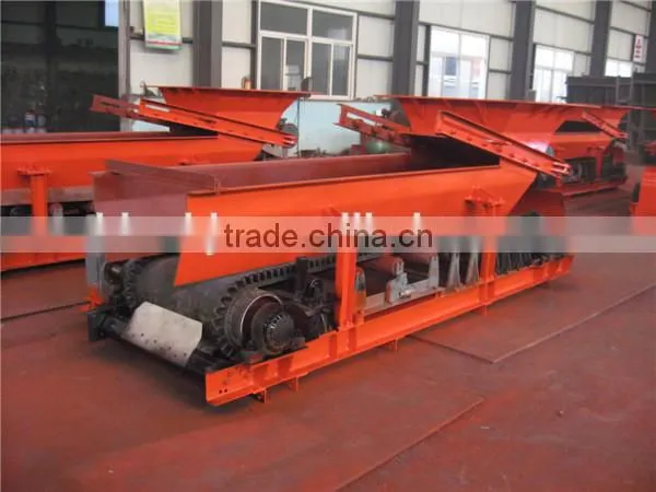 Revolutionary belt weigh feeder for mining industry