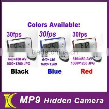Digital Alarm Clock Mini DV DVR Hidden Camera